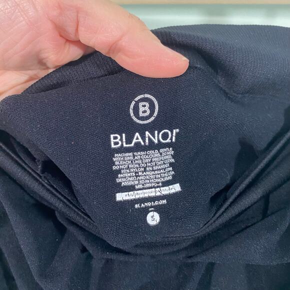 Blanqi Women Black Full Coverage Compression Maternity Leggings Size S - Picture 3 of 5